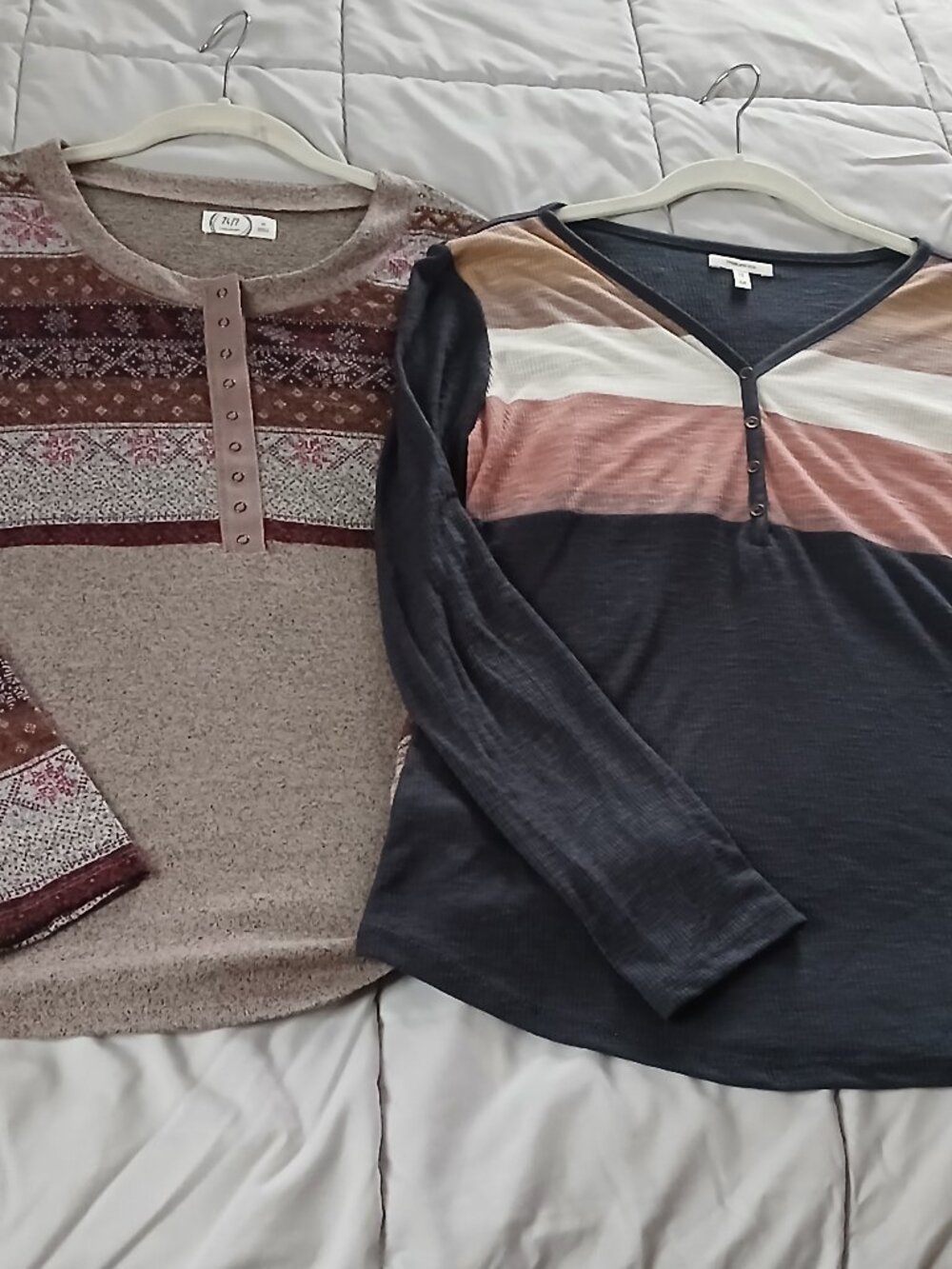 Maurices Long Sleeve Shirt Set